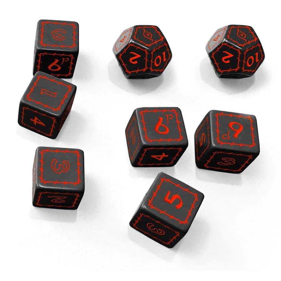 The One Ring: Black Dice Set