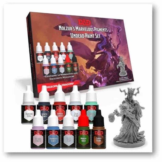 DUNGEONS AND DRAGONS: NOLZUR'S MARVELOUS PIGMENTS: UNDEAD PAINT SET