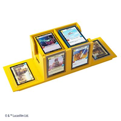 STAR WARS: UNLIMITED DOUBLE DECK POD - YELLOW