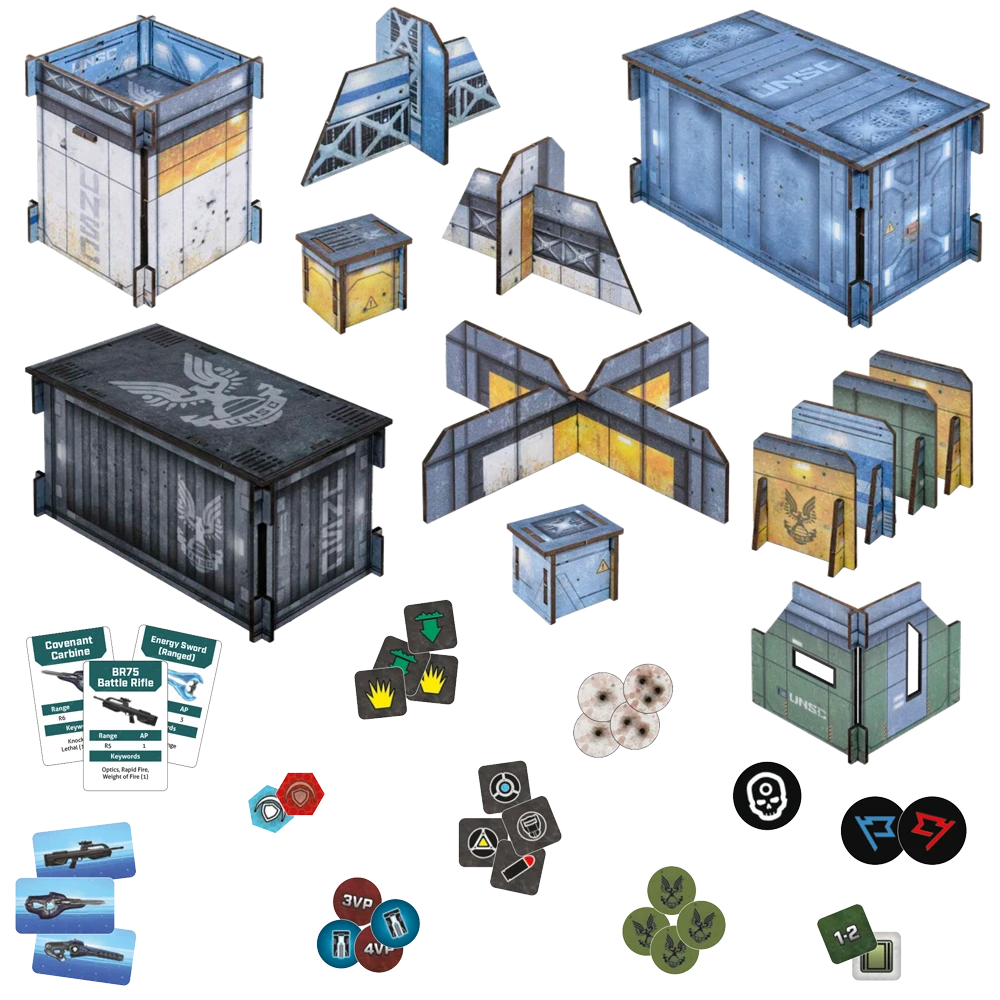 Halo: Flashpoint - UNSC Scenery Set
