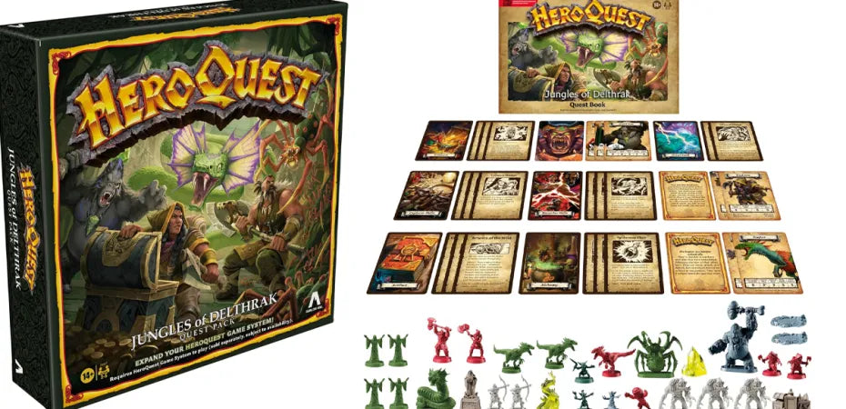 HeroQuest Jungles of Delthrak Quest Pack – Expansion Pack – For Honor ...