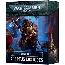 Warhammer 40K  DatacardsAdeptus Custodes ****
