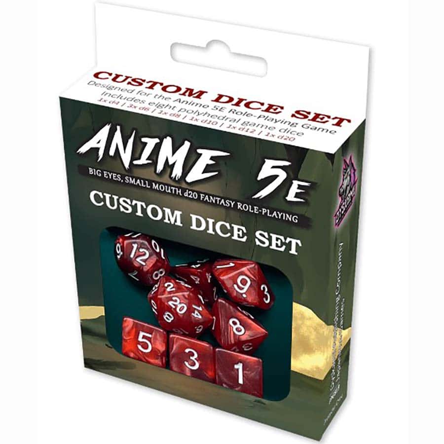 ANIME 5E RPG: DICE SET