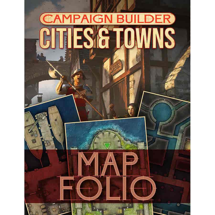 CAMPAIGN BUILDER: CITIES AND TOWNS MAP FOLIO