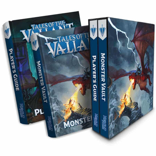 TALES OF THE VALIANT: PLAYER'S GUIDE AND MONSTER VAULT (TWO BOOK GIFT SET)