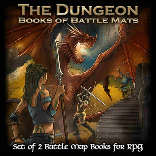 BOOK OF BATTLE MATS: DUNGEON