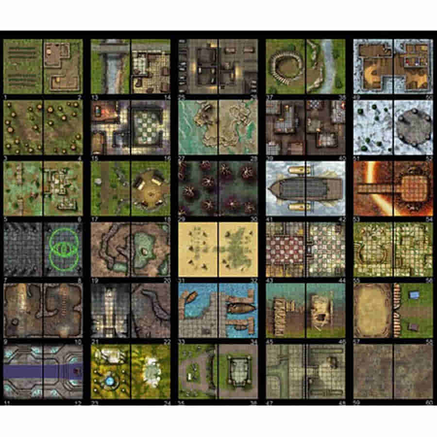 GIANT BOOK OF BATTLE MATS VOLUME 3