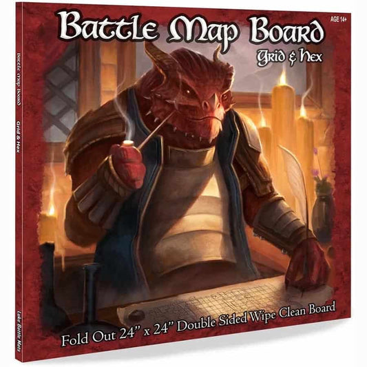 BATTLE MAP BOARD GRID & HEX