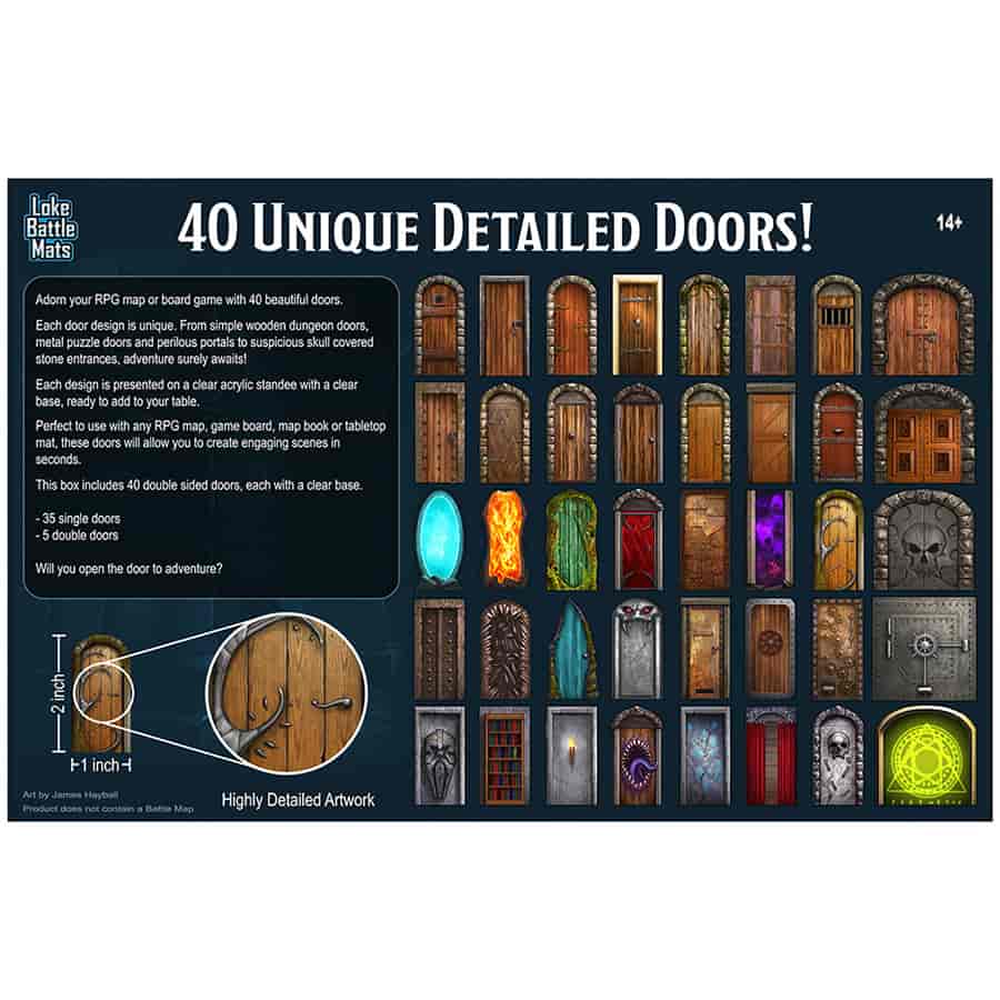 BIG BOX OF DUNGEON DOORS