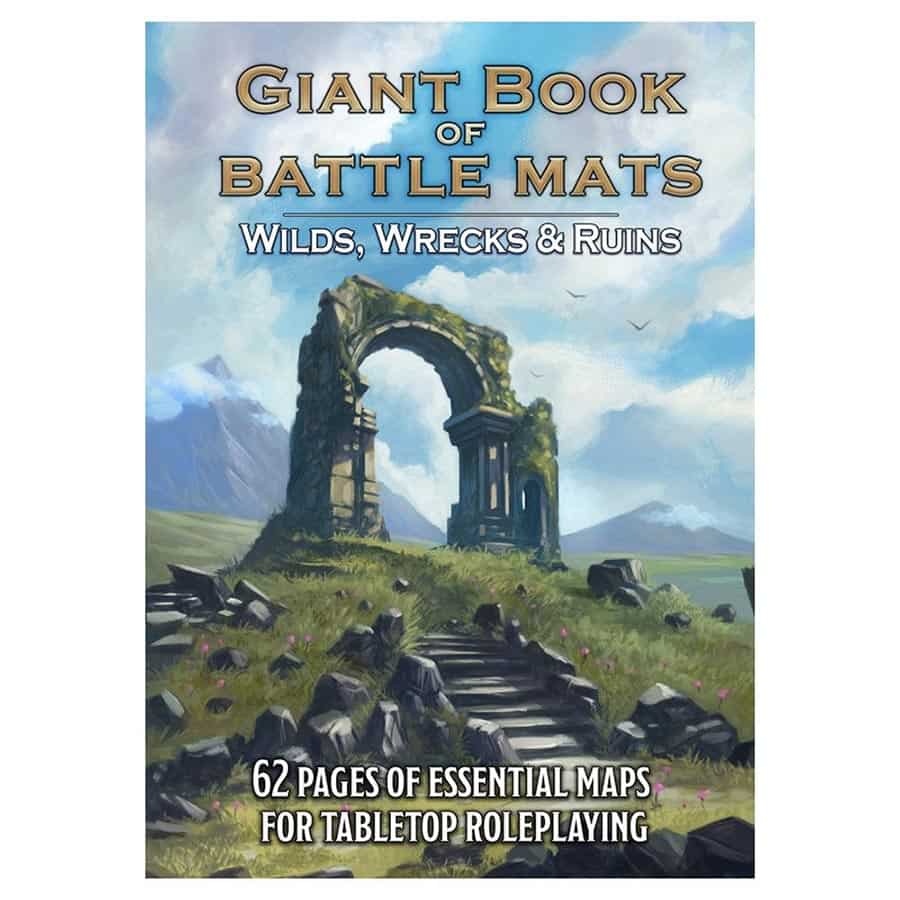 BIG BOOK OF BATTLE MATS: WILDS WRECKS AND RUINS