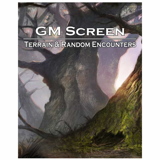 GAMEMASTER SCREEN TERRAIN AND RANDOM ENCOUNTERS