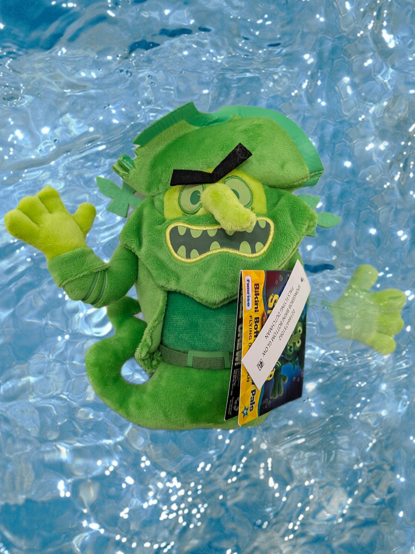Spongebob Squarepants Movie: Search for Squarepants Bikini Bottom Glow Pals Flying Dutchman 6-Inch Plush