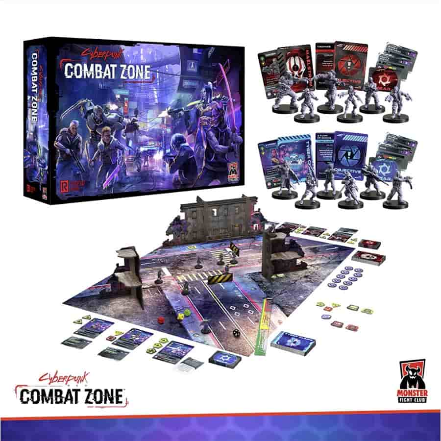 CYBERPUNK RED: COMBAT ZONE CORE BOX - 2 PLAYER SET – For Honor And Glory