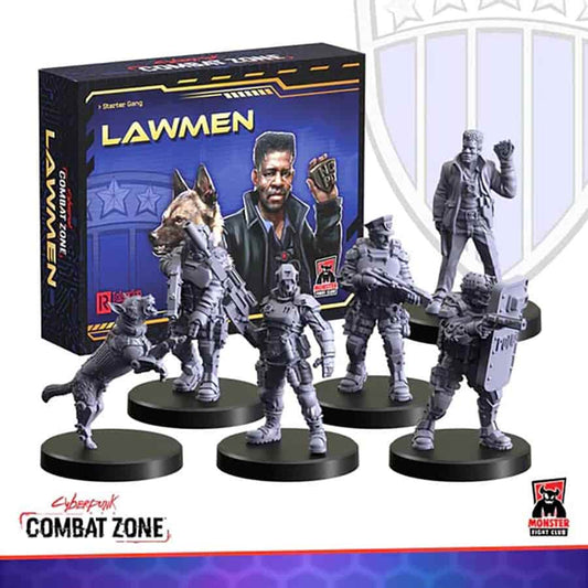 CYBERPUNK RED: COMBAT ZONE: LAWMEN FACTION STARTER BOX