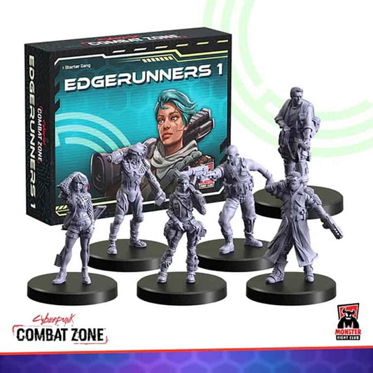 CYBERPUNK RED: COMBAT ZONE EDGERUNNERS STARTER BOX 1