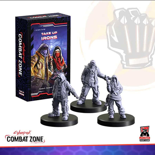 CYBERPUNK RED: COMBAT ZONE TAKE UP IRONS EXPANSION (ZONERS GONKS)
