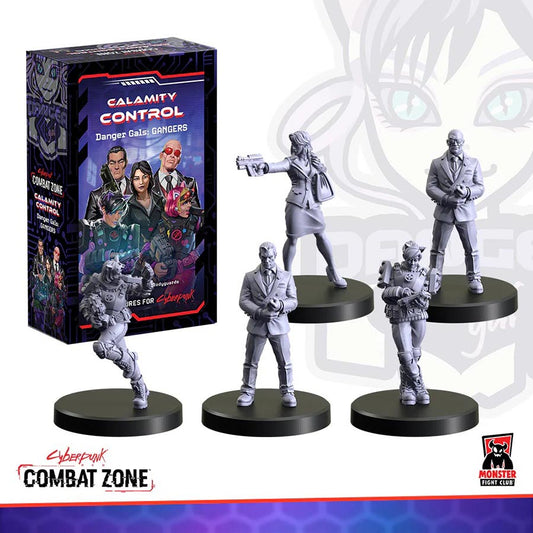 CYBERPUNK RED: COMBAT ZONE: CALAMITY CONTROL (DANGER GALS GANGERS)