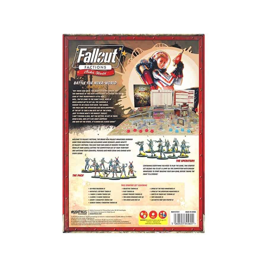 FALLOUT FACTIONS: BATTLE FOR NUKA-WORLD STARTER SET