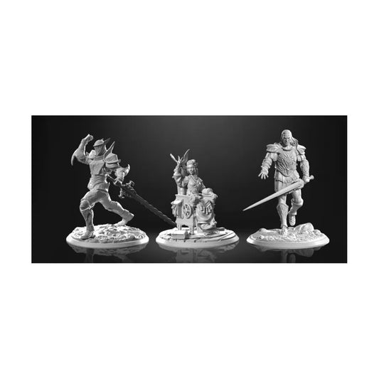 Stormlight Premium Miniatures: Nale, Rysn, & Zellion