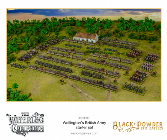 Black Powder: Epic Battles - Waterloo British Starter Set