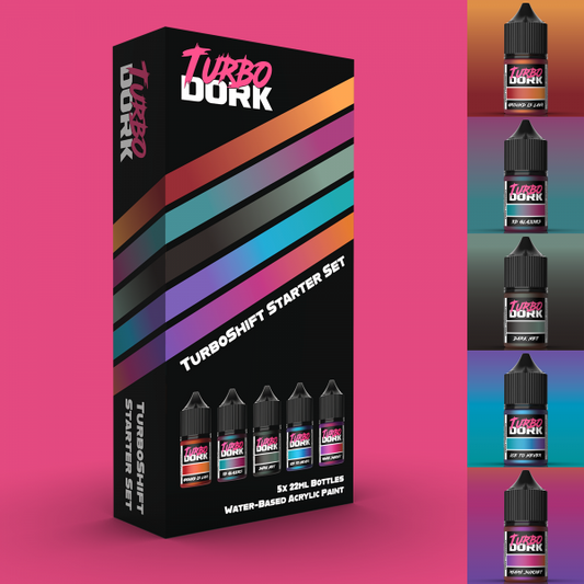Turbo Dork Paints: TurboShift Starter Box (5 Bottles of Paint) ****