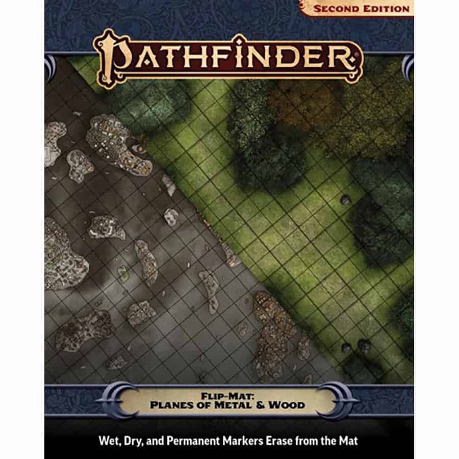 PATHFINDER RPG (2E): FLIP-MAT: PLANES OF METAL AND WOOD