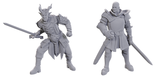 DND UNPAINTED MINIS SPECIAL EDITION BALDUR`S GATE 3 - ULDER RAVENGARD & ZEVLOR