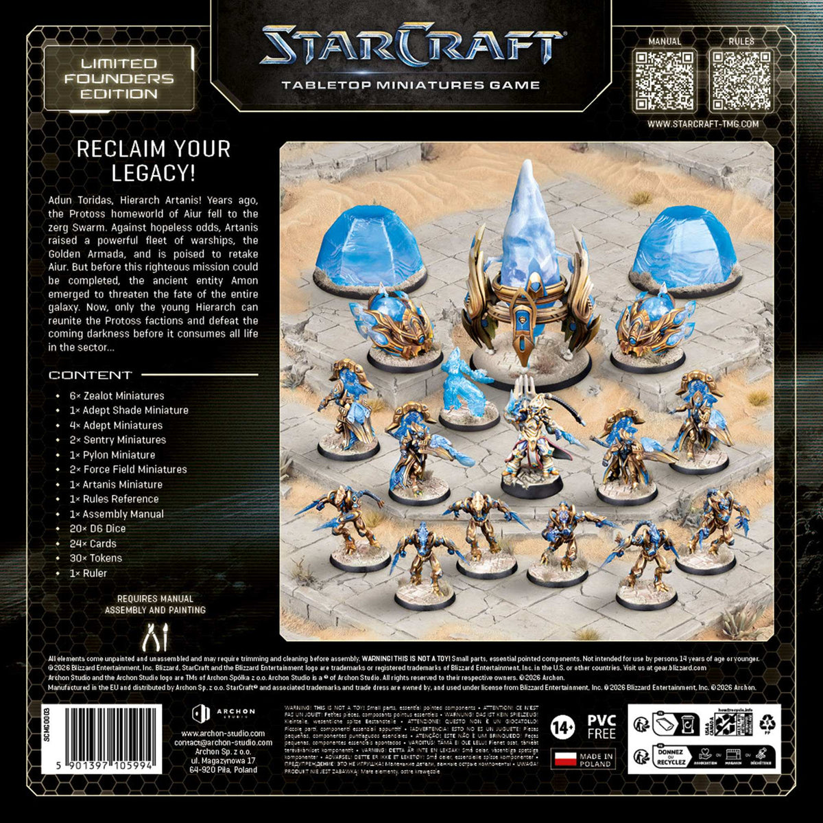 STARCRAFT: PROTOSS STARTER SET - FOUNDERS EDITION