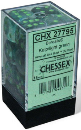 BOREALIS 12D6 KELP/LIGHT GREEN LUMINARY 16MM