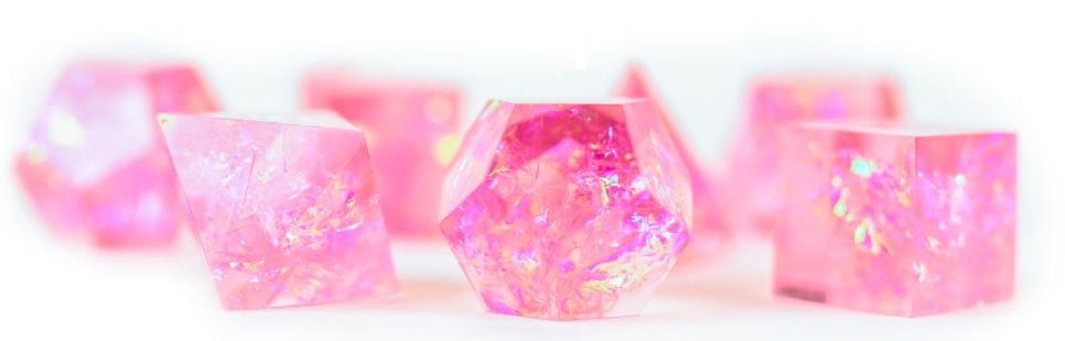 SD CLOAK AND DAGGER PINK 7-DIE SET