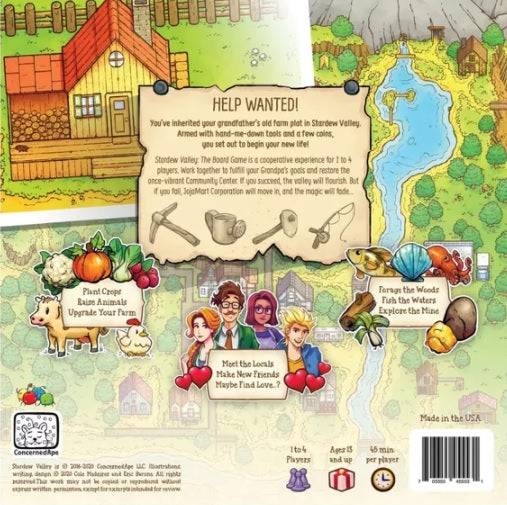 STARDEW VALLEY: THE BOARD GAME ****