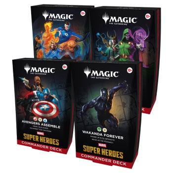 MTG MARVEL SUPER HEROES COMMANDER DECK