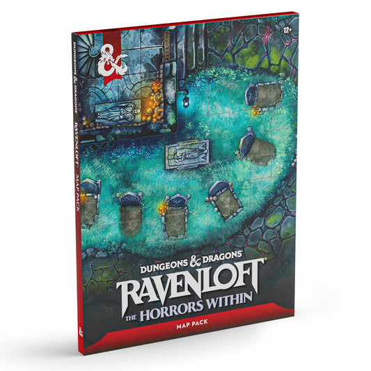 DND RPG RAVENLOFT HORRORS WITHIN MAP PACK ****