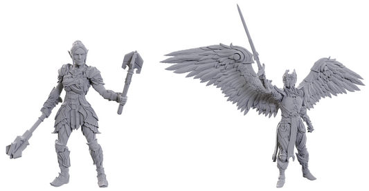 DND UNPAINTED MINIS SPECIAL EDITION BALDUR`S GATE 3 - DAME AYLIN & MINTHARA