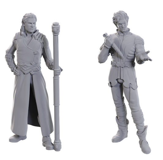 DND UNPAINTED MINIS SPECIAL EDITION BALDUR`S GATE 3 - GALE & ASTARION