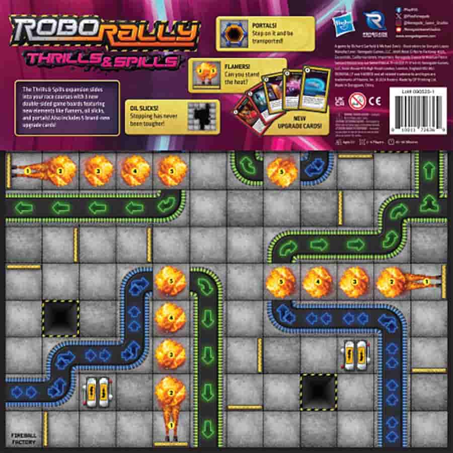 Robo Rally Fll ROBO RALLY: THRILLS AND SPILLS EXPANSION – For Honor And Glory
