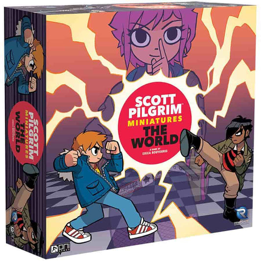 SCOTT PILGRIM MINIATURES THE WORLD CORE GAME (PAINTED)