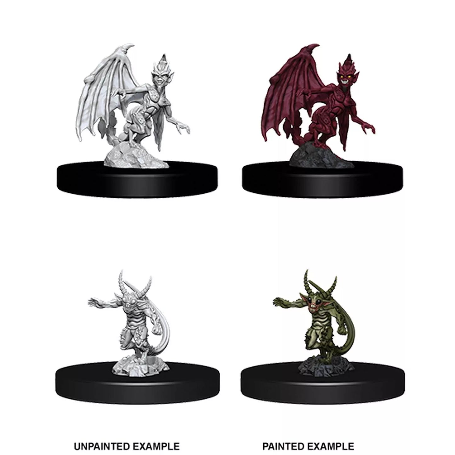 Dungeons & Dragons: Nolzur's Marvelous Unpainted Miniatures - W09 Quasit & Imp