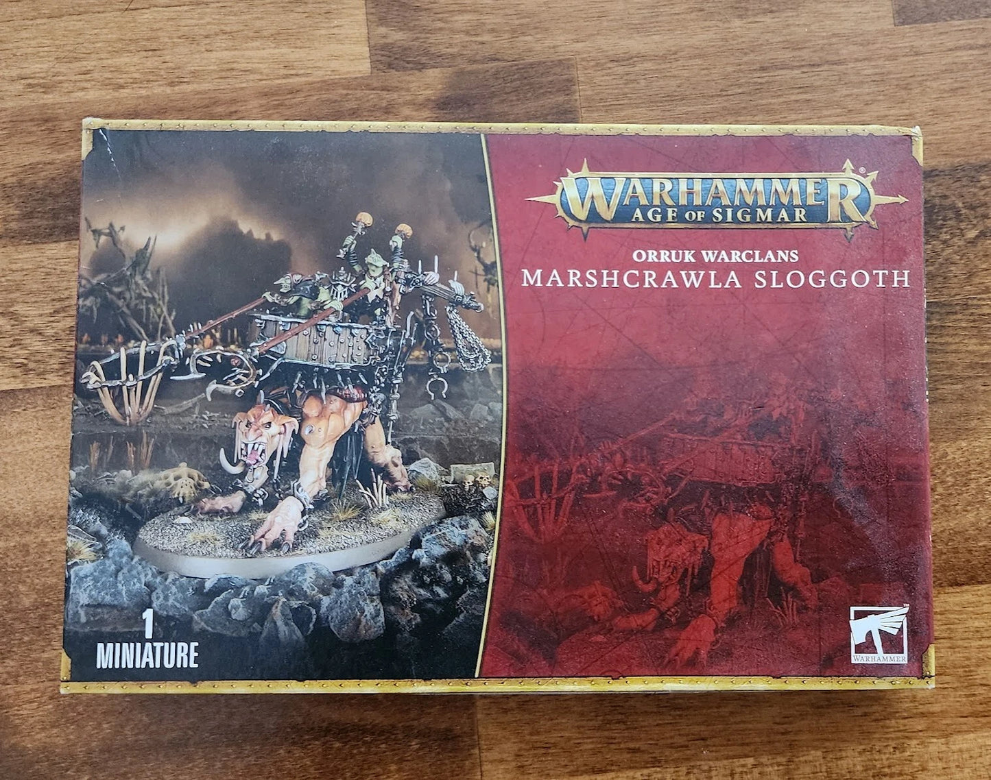 Warhammer Age of Sigmar AOS: Marshcrawla Sloggoth ****