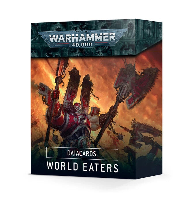 Warhammer 40K DATACARDS: WORLD EATERS ****