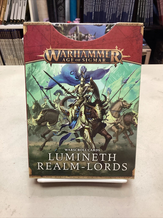 Warhammer Age of Sigmar WARSCROLLS: LUMINETH REALM-LORD ****