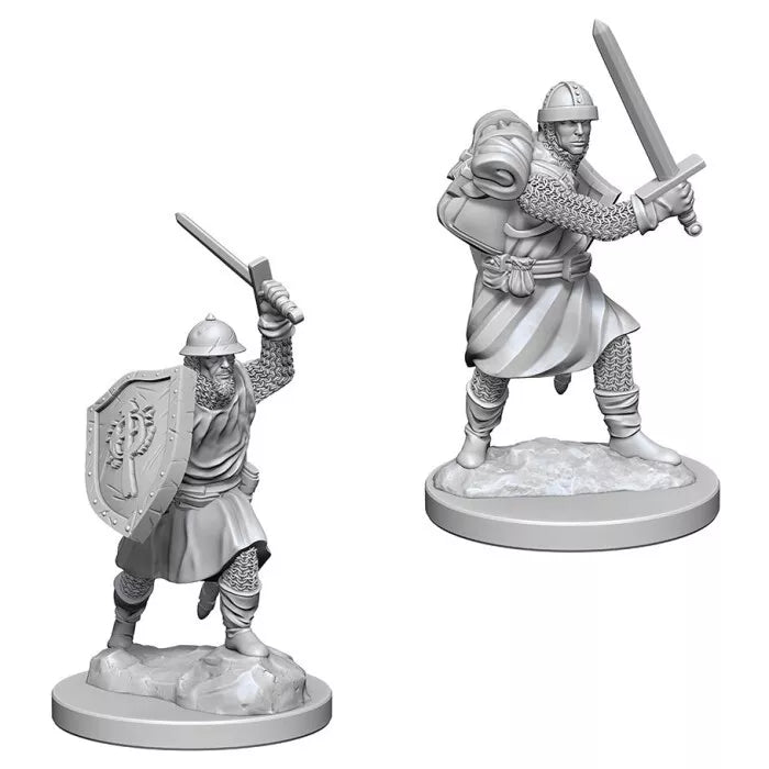 Pathfinder Deep Cuts Unpainted Miniatures: W04 Infantrymen