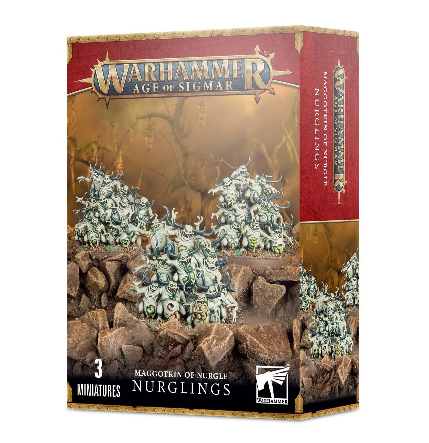 Warhammer Age of Sigmar Maggotkin of Nurgle: Nurglings ****