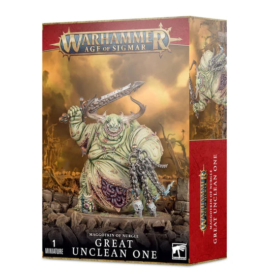 MAGGOTKIN OF NURGLE: GREAT UNCLEAN ONE (Warhammer Age of Sigmar) ****