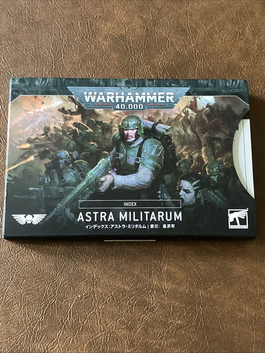 Warhammer ASTRA MILITARUM INDEX CARDS ****