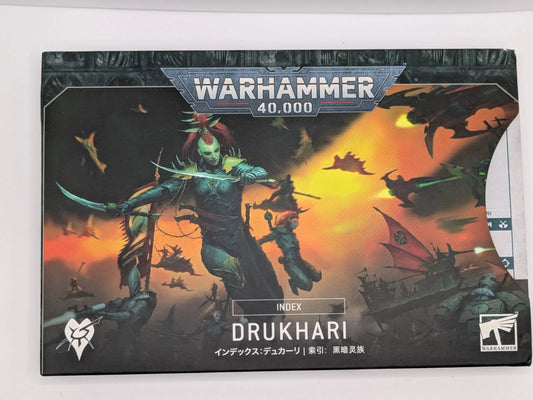Warhammer DRUKHARI INDEX CARDS ****