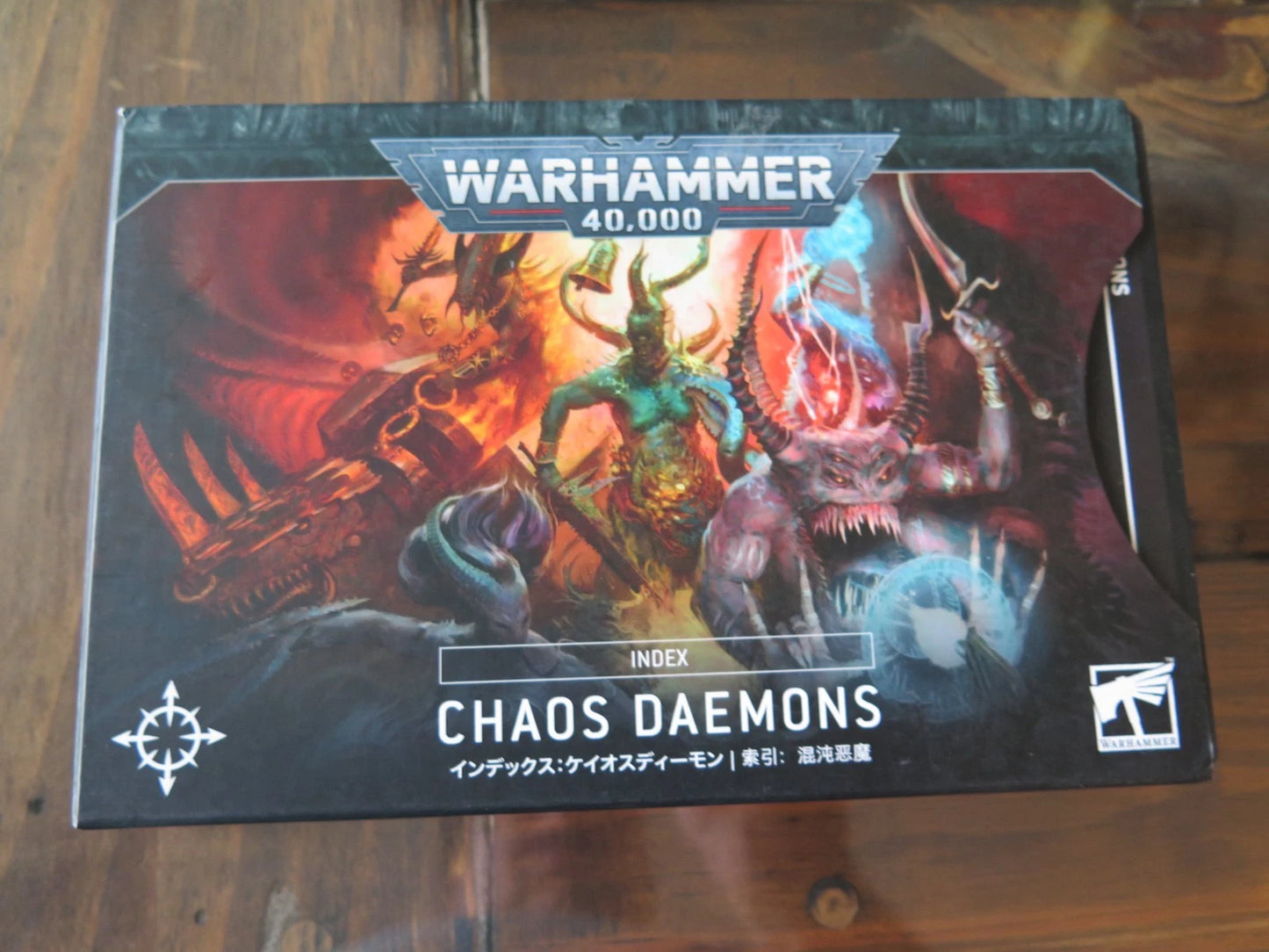 Warhammer CHAOS DEMONS INDEX CARDS ****