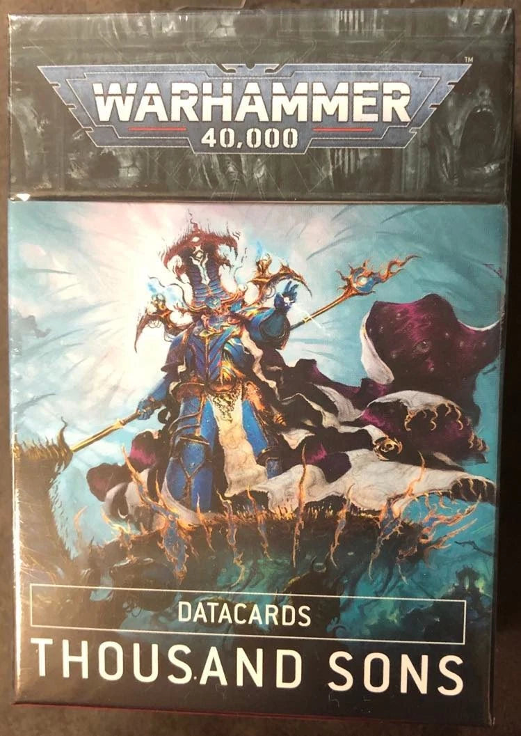 DATACARDS: THOUSAND SONS (Warhammer) ****