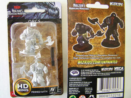 Dungeons & Dragons: Nolzur's Marvelous Unpainted Miniatures - W01 Orcs