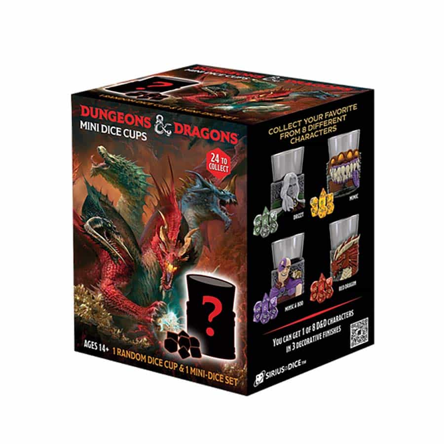 Dungeons & Dragons: Mini Dice Cups